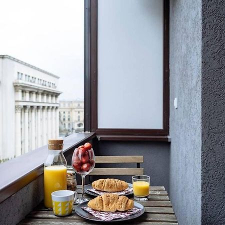 Apartmán La Dame Bleue Bukurešť Exteriér fotografie
