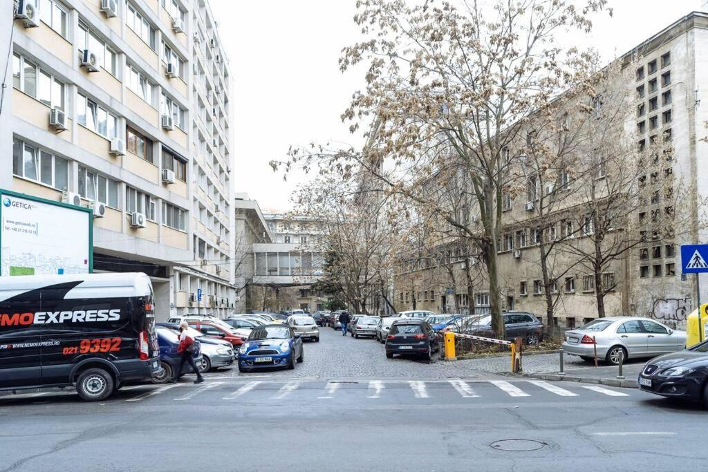 Apartmán La Dame Bleue Bukurešť Exteriér fotografie